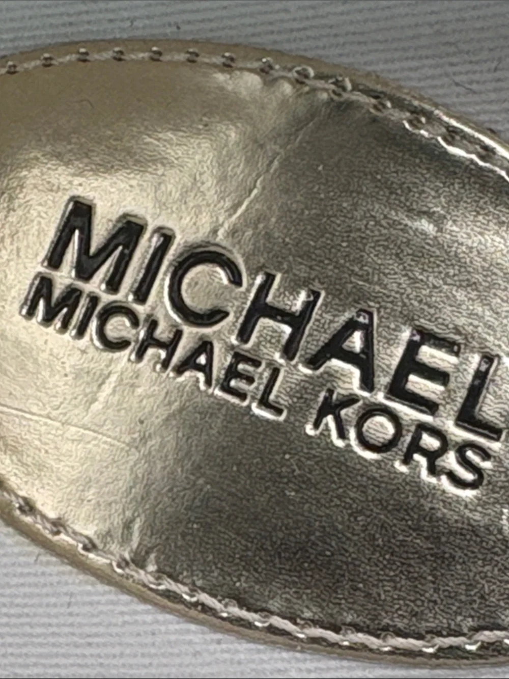 Michael Kors Mint Snake-Print Tote with Matching Wristlet and White Sneakers